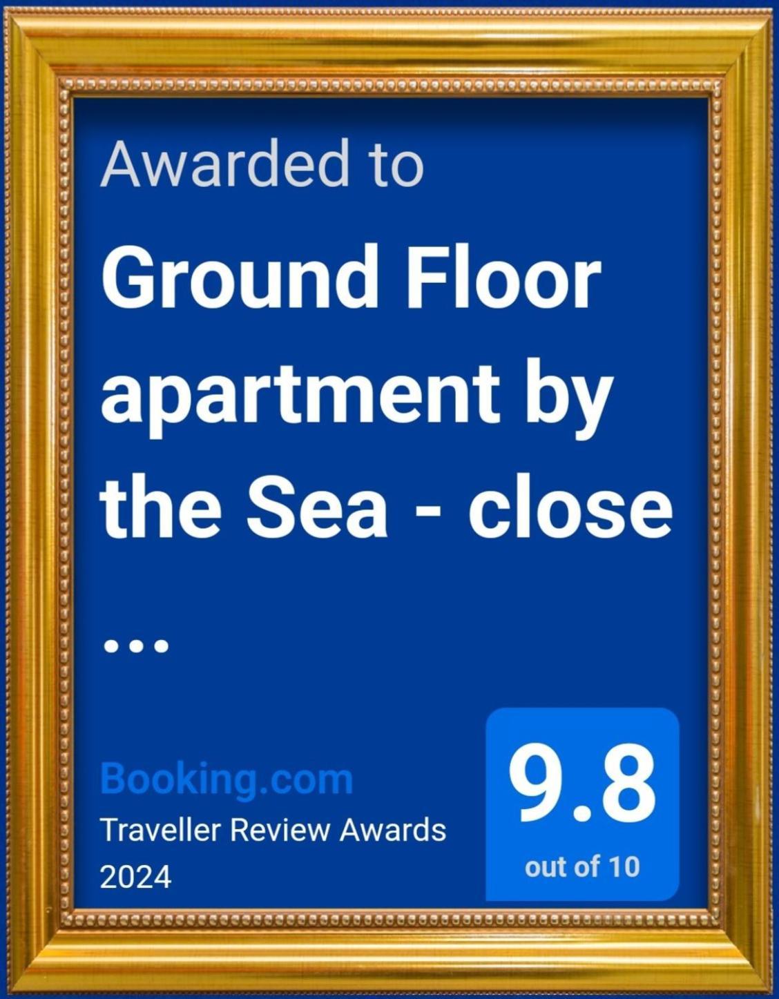 Apartment Ground Floor By The Sea - Close To Main Square